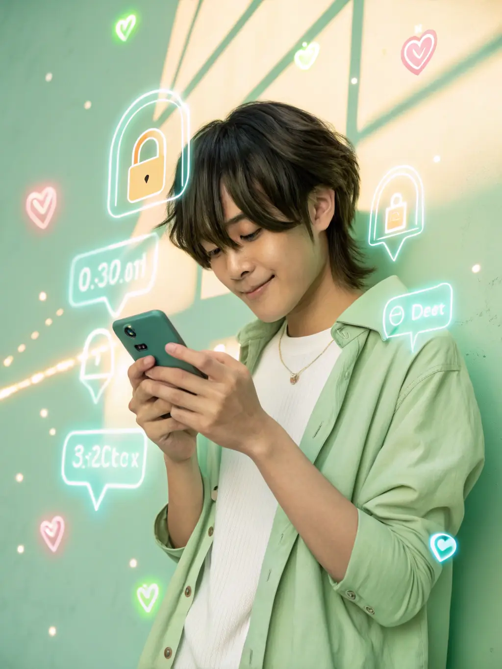 An image of a mobile device displaying automated follow-up messages and scheduled appointment confirmations, showcasing Proven Revenue Group's Automated Follow-Up System.