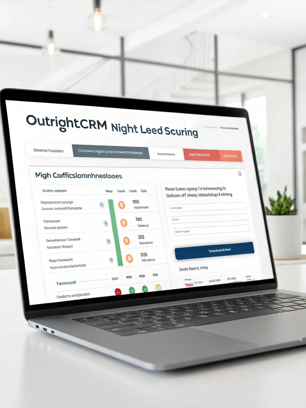 An image of a CRM interface with automated lead routing and appointment scheduling features, showcasing the streamlined lead management capabilities of Proven Revenue Group's system.